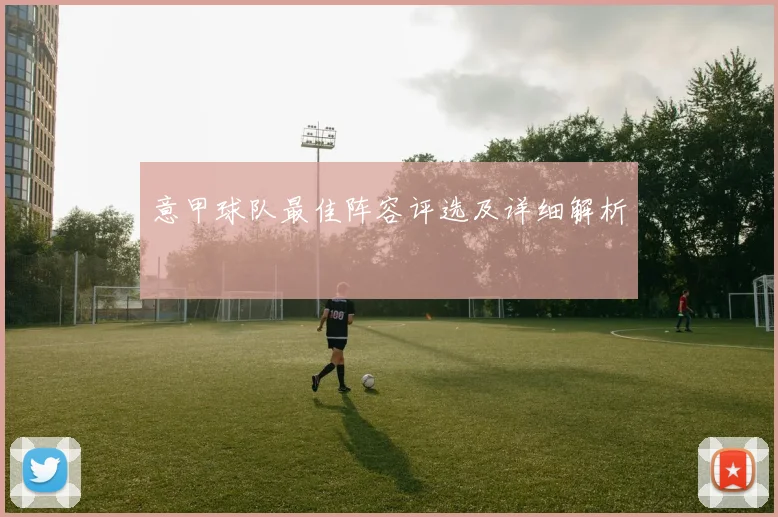 意甲球队最佳阵容评选及详细解析