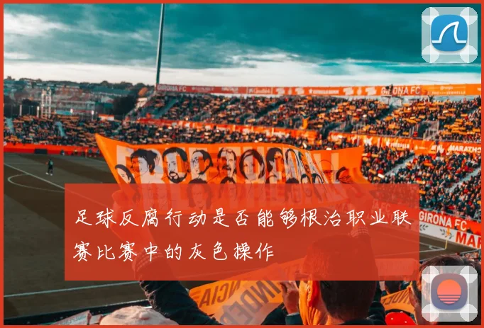 足球反腐行动是否能够根治职业联赛比赛中的灰色操作